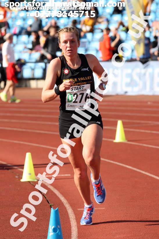 Senior womens Northern 4 Stage Road Relay, SportsCity, Manchester. Photo: David T. Hewitson/Sports for All Pics